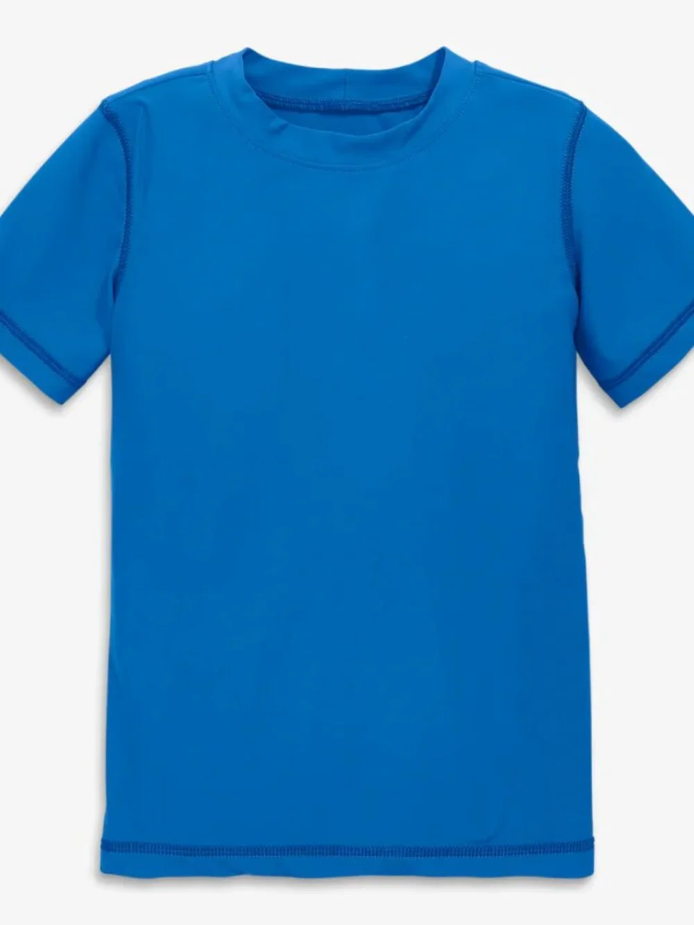 NEW Kids Primary Short Sleeve Rash Guard (Blue) 6-7